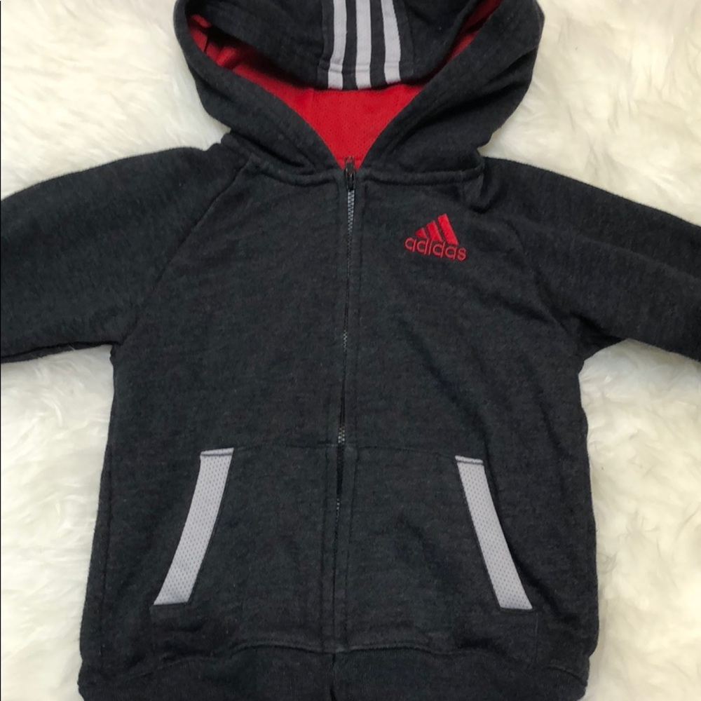Adidas hoodie 3 stripe classic